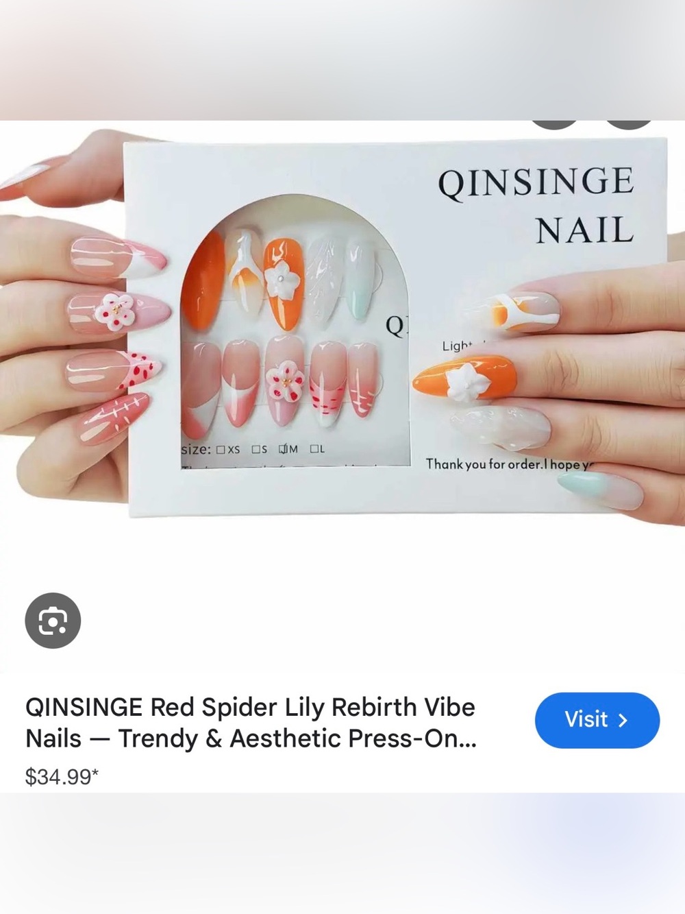 Glam adhesive reusable Nails Kit